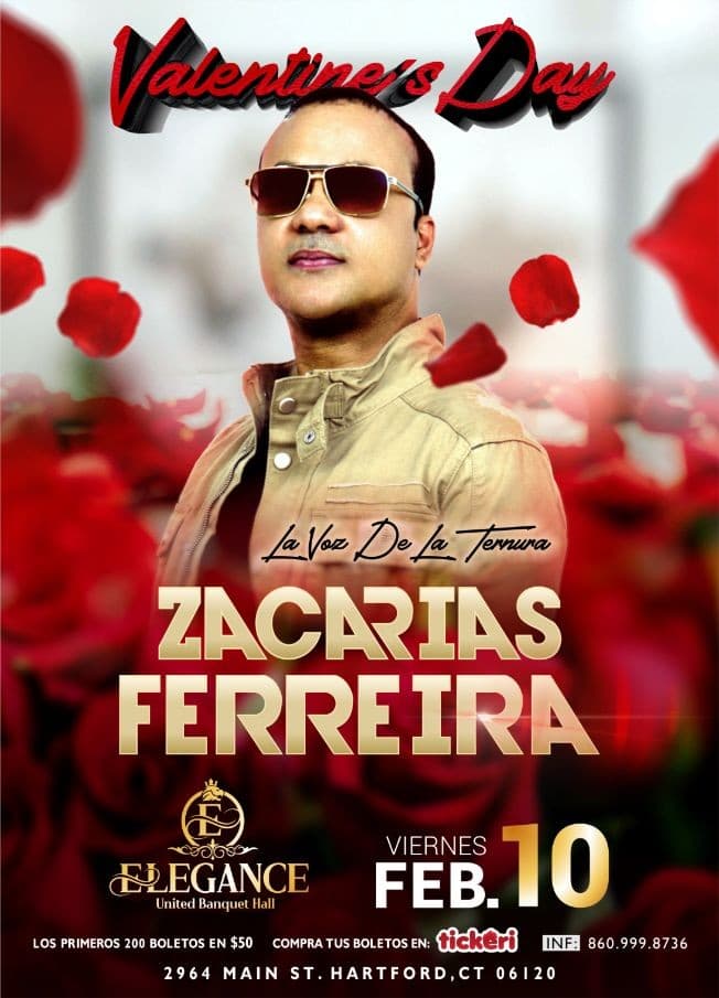 Event - ZACARIAS FERREIRA en concirto en Hartford, CT - Hartford, Connecticut - February 10, 2023 | concert tickets