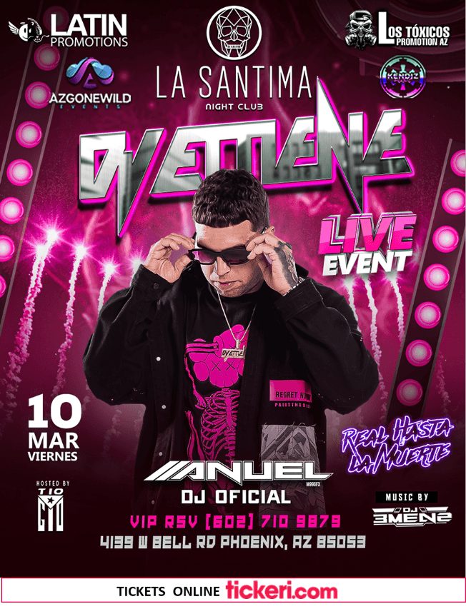 Event - DJ ETTIENE , DJ ANUEL LIVE ! PHOENIZ ARIZONA - Phoenix, Arizona - March 10, 2023 | concert tickets