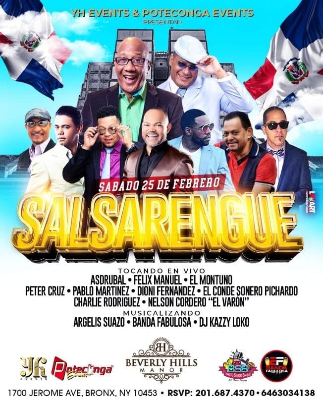 Event - SALSARENGUE EN BRONX NEW YORK - Bronx, New York - February 25, 2023 | concert tickets