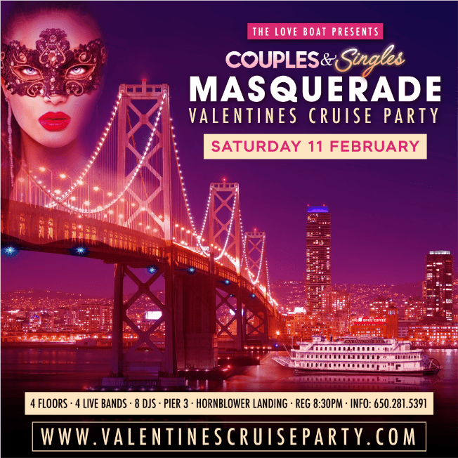 Event - Valentines Cruise Party 2023 con Big Boy y Alexandra - La Reyna de la Bachata - San Francisco, California - February 11, 2023 | concert tickets