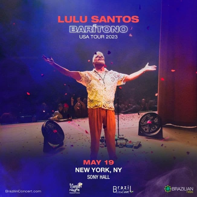 Event - Lulu Santos at Sony Hall - New York, New York - 19 de mayo de 2023 | concert tickets
