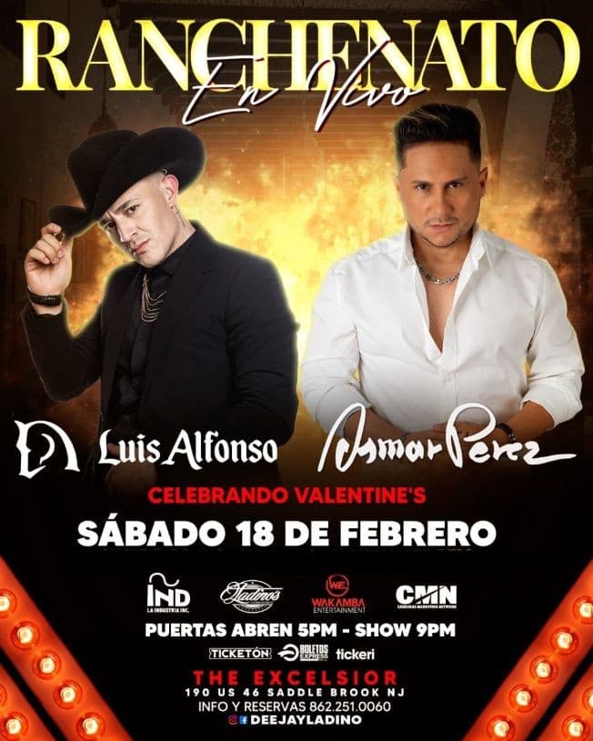 Event - LUIS ALFONSO - Saddle Brook, New Jersey - February 18, 2023 | concert tickets