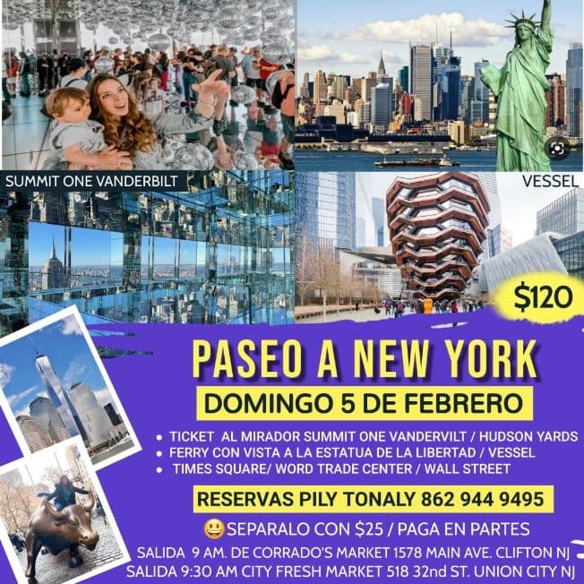 Event - Tour a New York y Mirador Summit One Vandervilt - New York, New York - 5 de febrero de 2023 | concert tickets