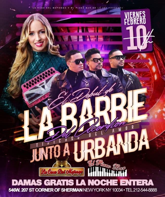 Event - La Barbie & Urbanda - New York, New York - February 10, 2023 | concert tickets