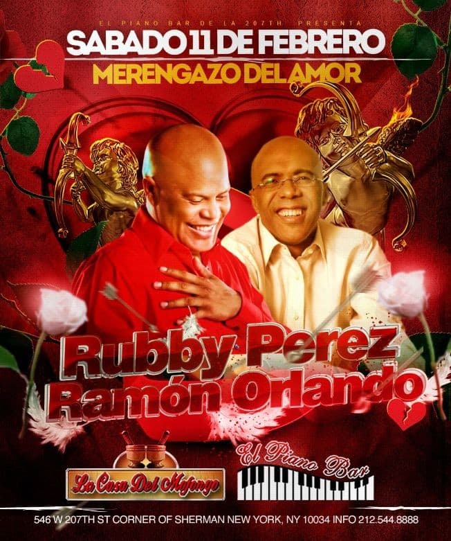 Event - El Merengazo del Amor Con Rubby Perez & Ramon Orlando - New York, New York - February 11, 2023 | concert tickets