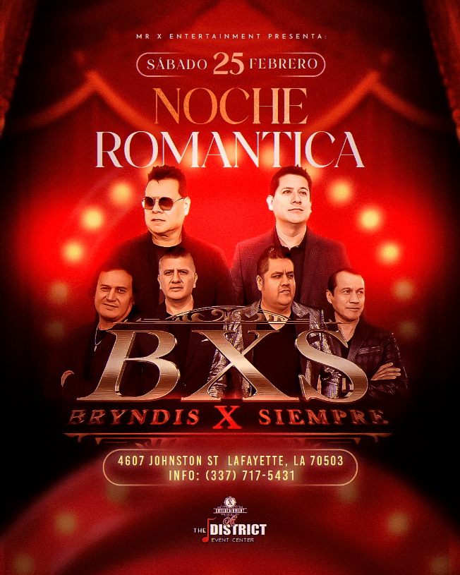 Event - BRYNDIS   EN VIVO  LAFAYETTE - Lafayette, Louisiana - February 25, 2023 | concert tickets