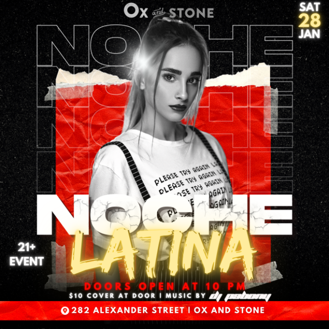 Event - Noche Latina | DJ Pabony | Jan 28th - Rochester, New York - January 28, 2023 | concert tickets