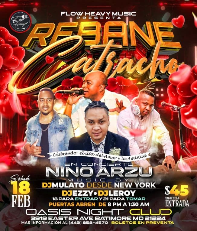 Event - Revane Catracho - Baltimore, Maryland - 18 de febrero de 2023 | concert tickets