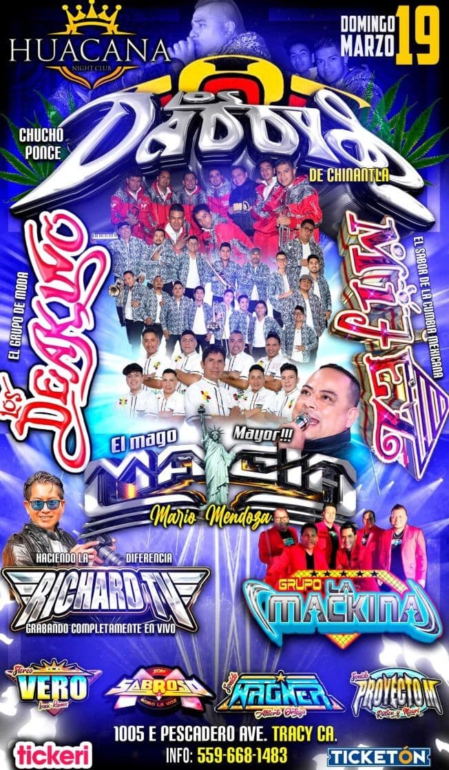 Event - LOS DADDYS - TRACY CALIFORNIA - Tracy, California - March 19, 2023 | concert tickets