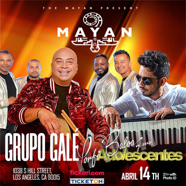 Event - GRUPO GALE , PORFI BALOA Y SUS ADOLESCENTES EN VIVO ! LOS ANGELES CALIFORNIA - NE- - Los Angeles, California - April 14, 2023 | concert tickets