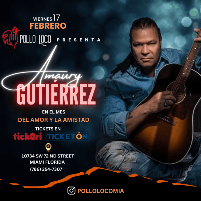 Event - AMAURY GUTIERREZ "INTIMO" - MIAMI, Florida - February 24, 2023 | concert tickets