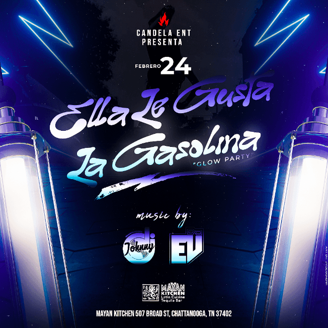 Event - Gasolina Glow party - Chattanooga, Tennessee - February 24, 2023 | concert tickets