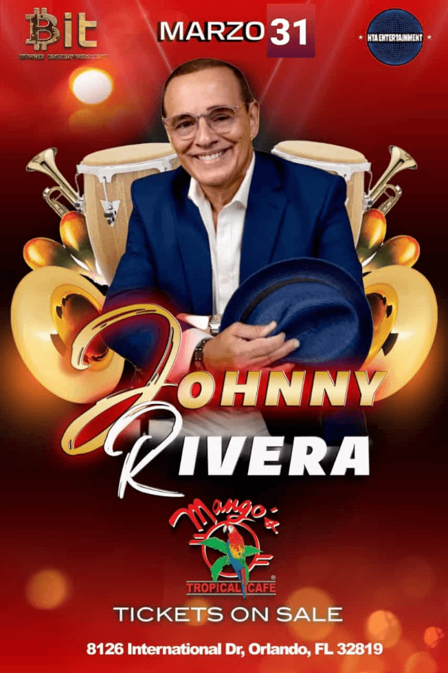 Event - JOHNNY RIVERA EN CONCIERTO ! ORLANDO  FLORIDA - Orlando, Florida - 31 de marzo de 2023 | concert tickets