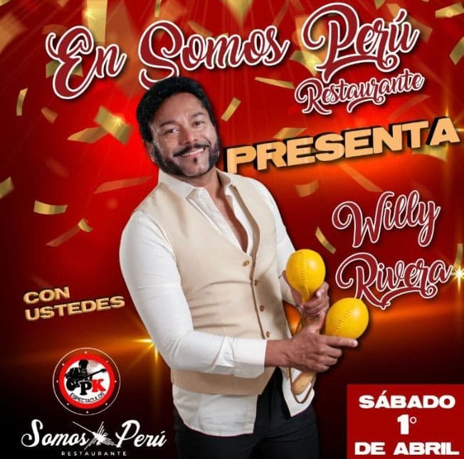 Event - WILLY RIVERA EN VIVO DIRECTAMENTE DESDE PERU - Lilburn, Georgia - April 1, 2023 | concert tickets