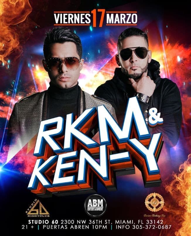 Event - RKM & KEN Y - EN MIAMI -  EVENT POSTPONED - Miami, Florida - March 17, 2023 | concert tickets