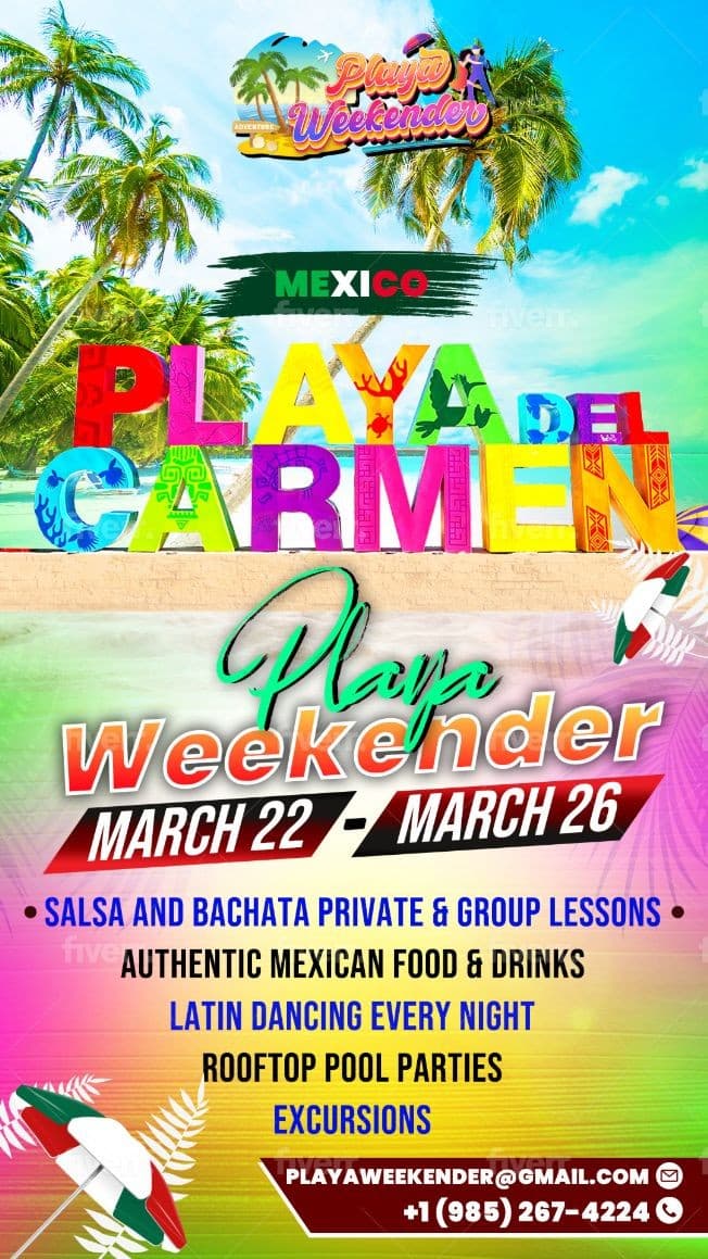 Event - Playa Weekender - Playa Del Carmen, Q - March 22, 2023 | concert tickets