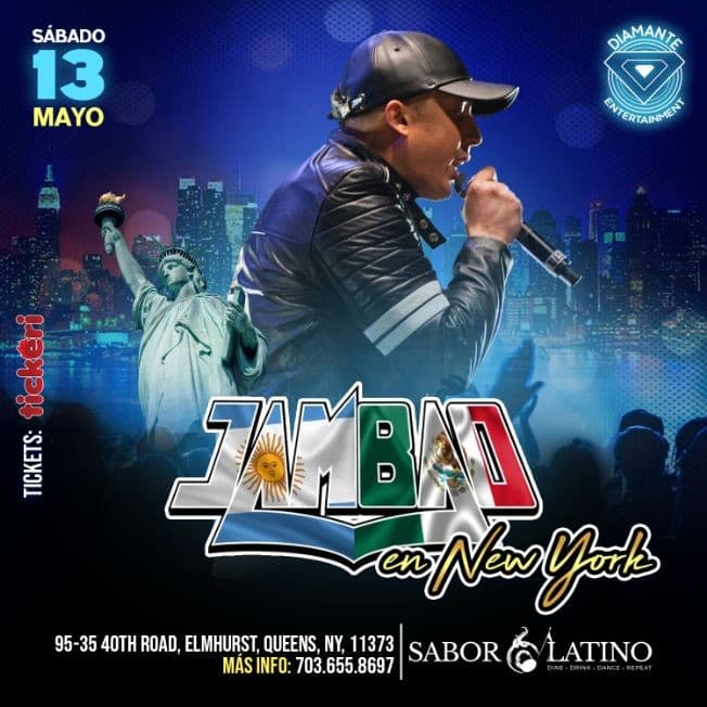 Event - JAMBAO EN NEW YORK - Queens, New York - May 13, 2023 | concert tickets