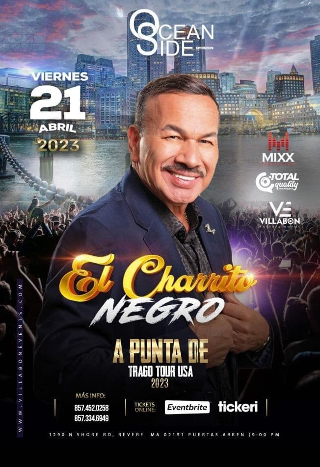 Event - EL CHARRITO NEGRO EN CONCIERTO ! REVERE MASSACHUSETTS - Revere, Massachusetts - April 21, 2023 | concert tickets