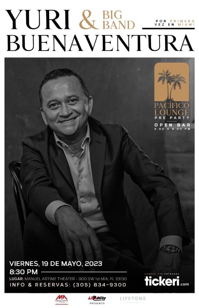 Event - YURI BUENAVENTURA EN CONCIERTO ! MIAMI FLORIDA - Miami, Florida - 19 de mayo de 2023 | concert tickets