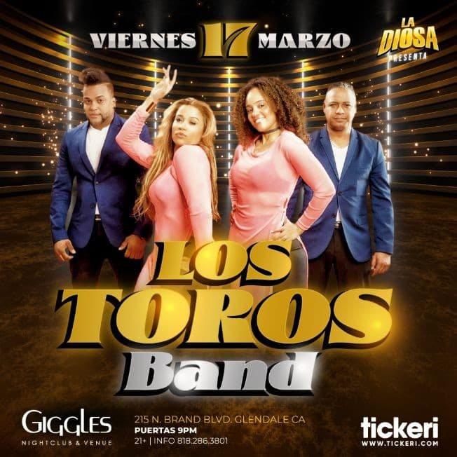 Event - LOS TOROS BAND EN LOS ANGELES - Glendale, California - March 17, 2023 | concert tickets