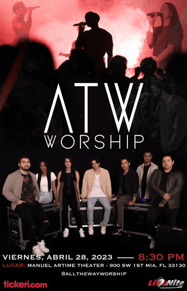 Event - All the Way WORSHIP EN CONCIERTO ! MIAMI FLORIDA - Miami, Florida - April 28, 2023 | concert tickets