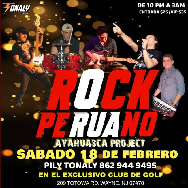 Event - Rock Peruano el Mejor Concierto de USA - Wayne, New Jersey - February 18, 2023 | concert tickets