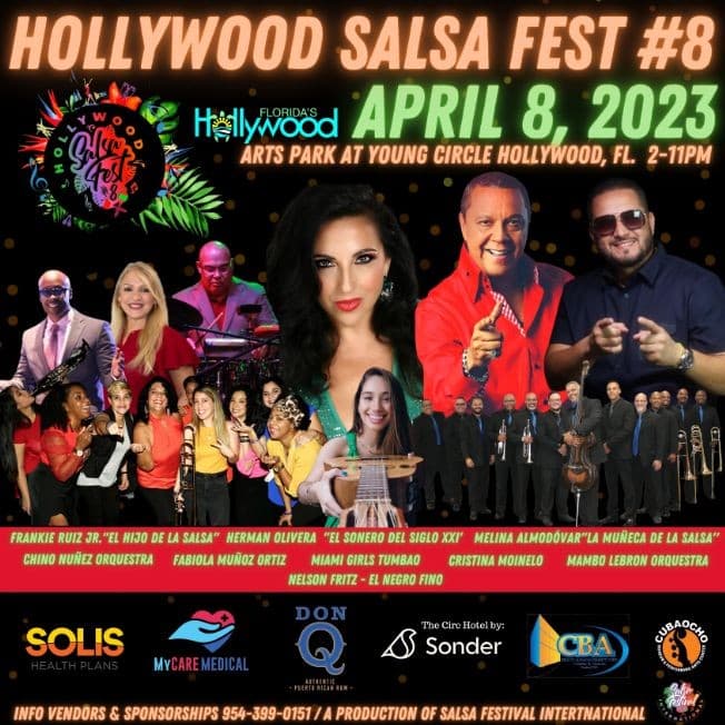 Event - AREA VIP HOLLYWOOD SALSA FEST 2023 - Hollywood, Florida - April 8, 2023 | concert tickets