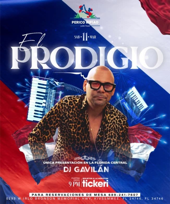 Event - EL PRODIGIO EN KISSIMMEE - Kissimmee, Florida - March 11, 2023 | concert tickets