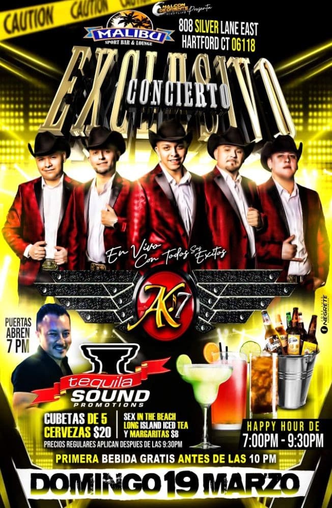 Event - AK7 en MALIBU. CT - East Hartford, Connecticut - March 19, 2023 | concert tickets