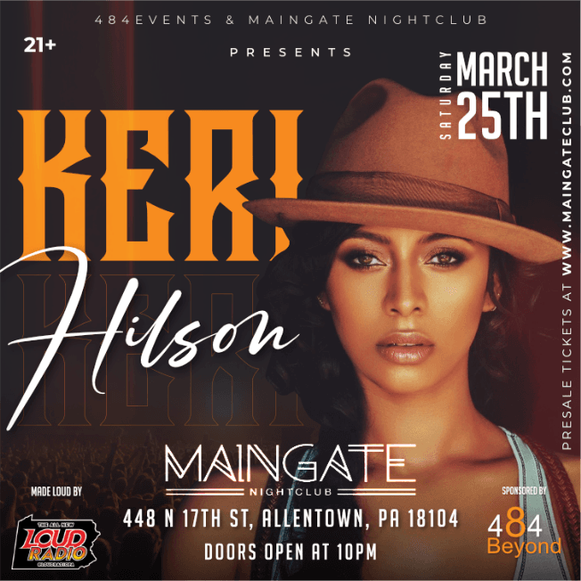 Event - Keri Hilson - Allentown, Pennsylvania - 25 de marzo de 2023 | concert tickets