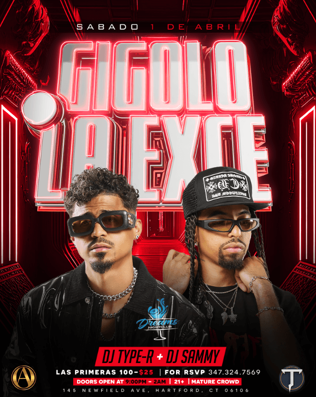 Event - Gigolo y La Exce “LIVE IN CONCERT” - Hartford, Connecticut - April 1, 2023 | concert tickets
