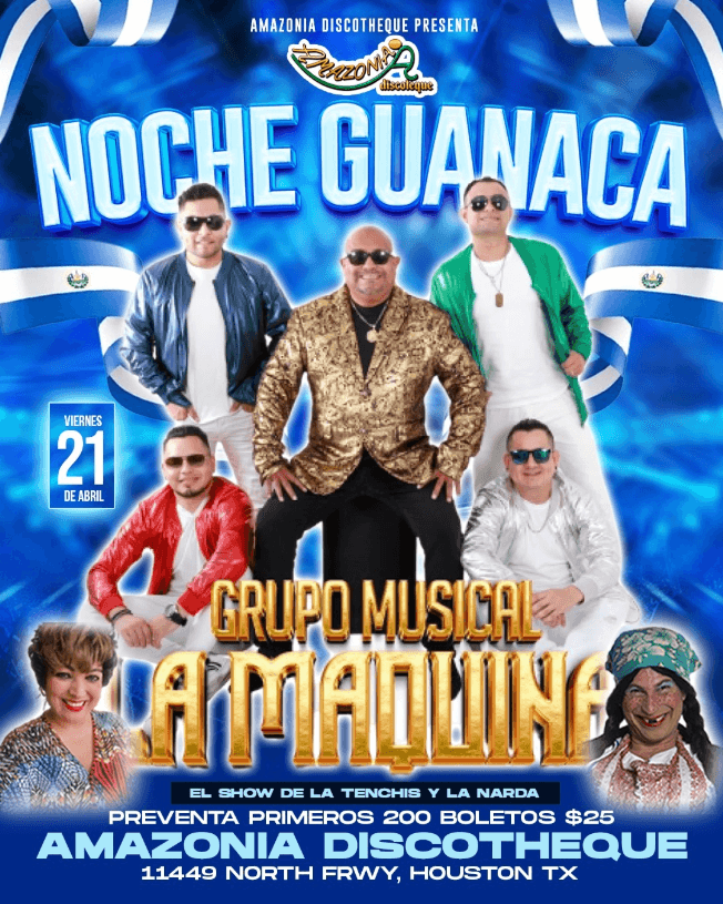 Event - GRUPO MUSICAL LA MAQUINA EN CONCIERTO ! HOUSTON TEXAS - Houston, Texas - April 21, 2023 | concert tickets
