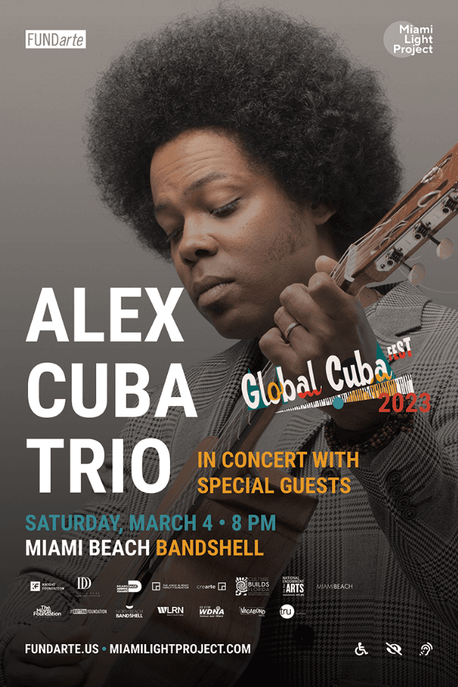 Event - Global Cuba Fest Alex Cuba and Friends - Miami Beach, Florida - March 4, 2023 | concert tickets