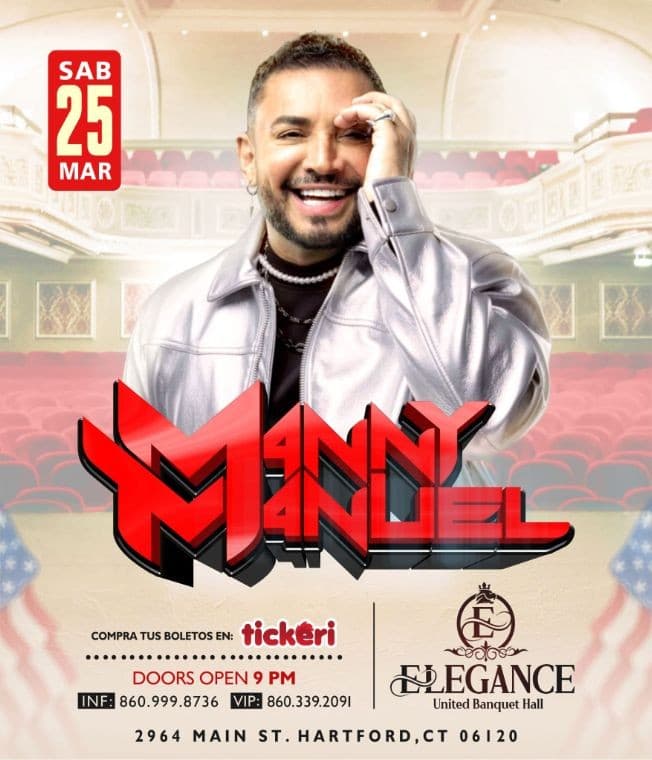 Event - MANY MANUEL en vivo en Hartford, Ct - Hartford, Connecticut - March 25, 2023 | concert tickets