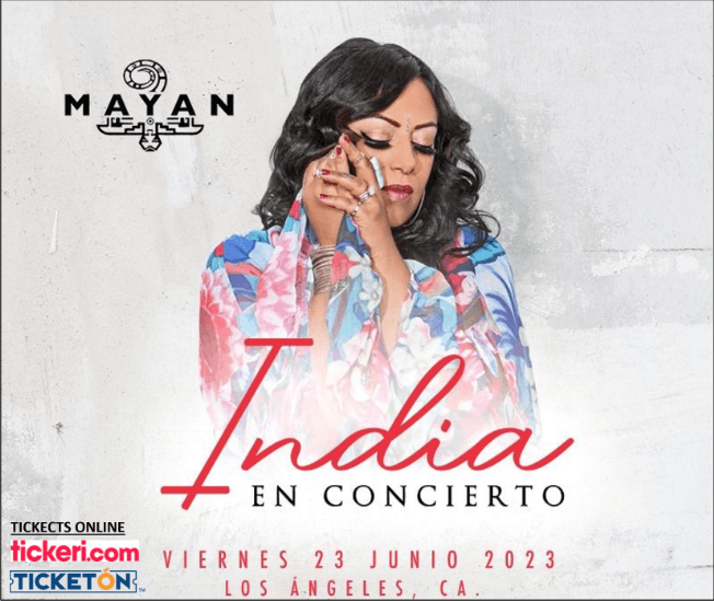 Event - LA INDIA EN CONCIERTO ! LOS ANGELES CALIFORNIA-  NE- NUEVA FECHA CONFIRMADA - Los Angeles, California - June 23, 2023 | concert tickets