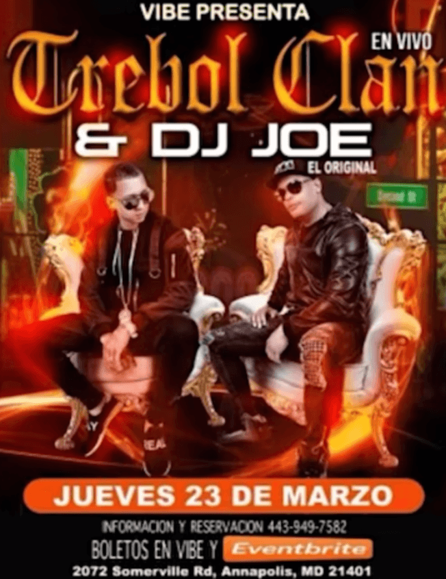 Event - Live Music at Vibe Annapolis - Annapolis, Maryland - March 23, 2023 | concert tickets
