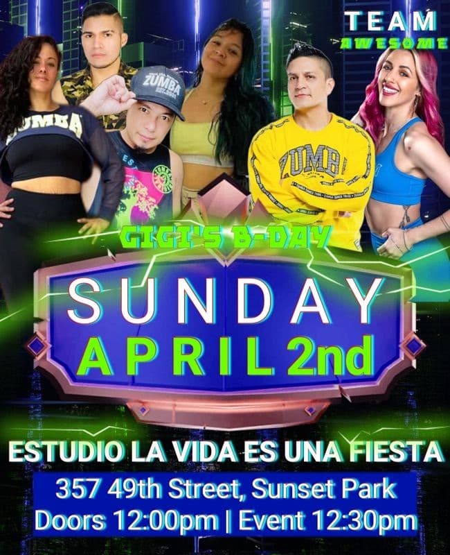 Event - Team Awesome Gigi's Birthday Celebration - Brooklyn, New York - April 2, 2023 | concert tickets