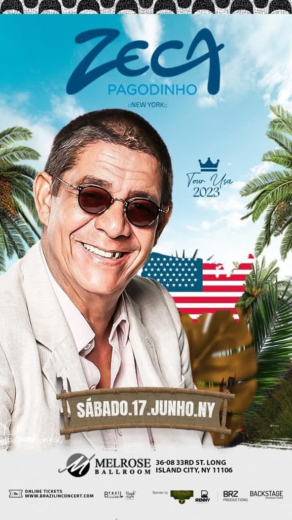 Event - Zeca Pagodinho - New York, New York - June 17, 2023 | concert tickets