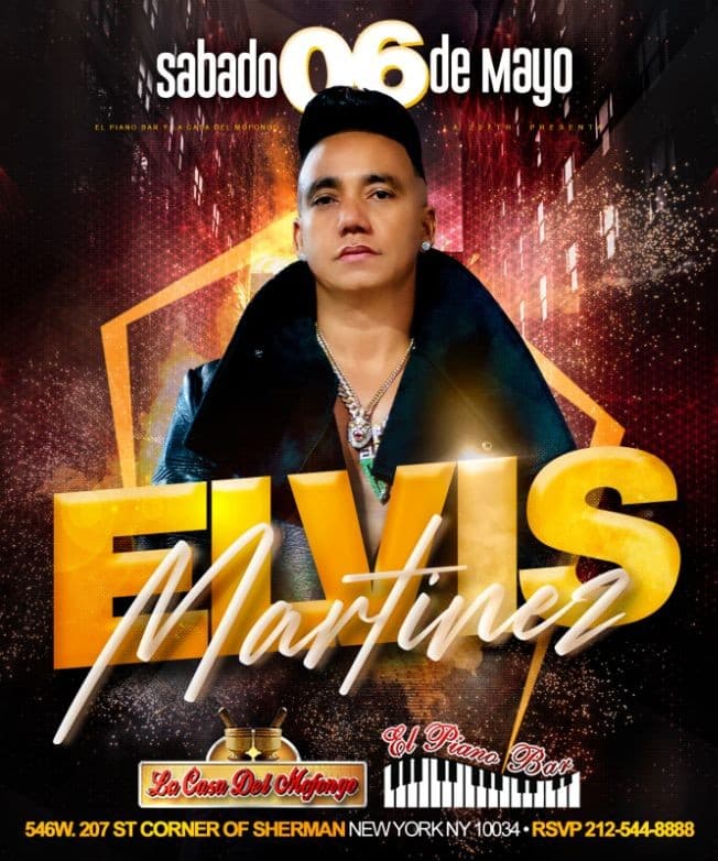 Event - ELVIS MARTINEZ - New York, New York - May 6, 2023 | concert tickets