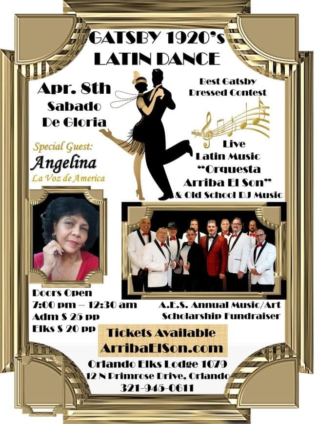 Event - Baile Sabado de Gloria -Estilo 1920 Gatsby - Orlando Florida - Orlando, Florida - April 8, 2023 | concert tickets