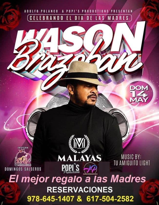 Event - Wason Brazoban para Las Madres de Lawrence - Lawrence, Massachusetts - May 14, 2023 | concert tickets