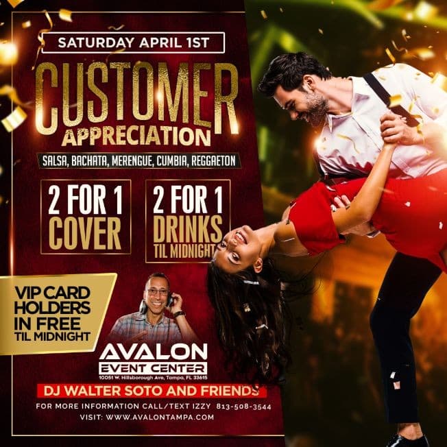Event - Customer Appreciation - Tampa, Florida - April 1, 2023 | concert tickets