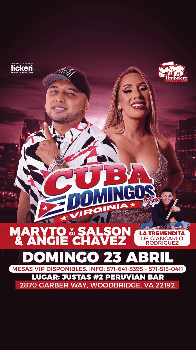 Event - MARYTO Y SU SALSON , ANGIE CHAVEZ EN CONCIERTO ! WOODBRIDGE VA - Woodbridge, Virginia - April 23, 2023 | concert tickets