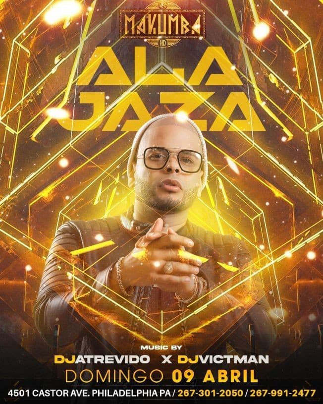 Event - ALA JAZA EN CONCIERTO ! PHILADELPHIA PENNSYLVANIA - Philadelphia, Pennsylvania - April 9, 2023 | concert tickets