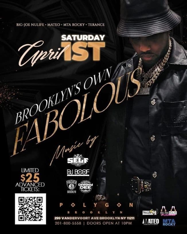Event - Fabolous Live at Polygon Brooklyn - Brooklyn, New York - April 1, 2023 | concert tickets