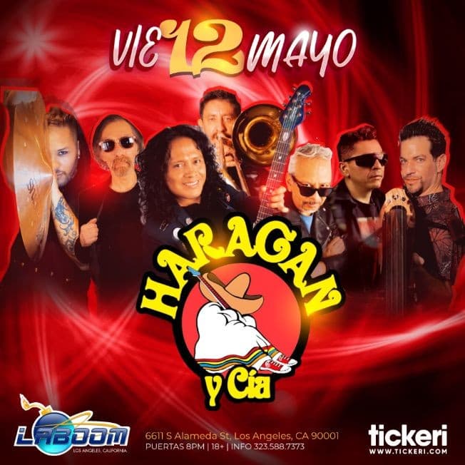 Event - HARAGAN Y CIA EN LOS ANGELES - Los Angeles, California - May 12, 2023 | concert tickets