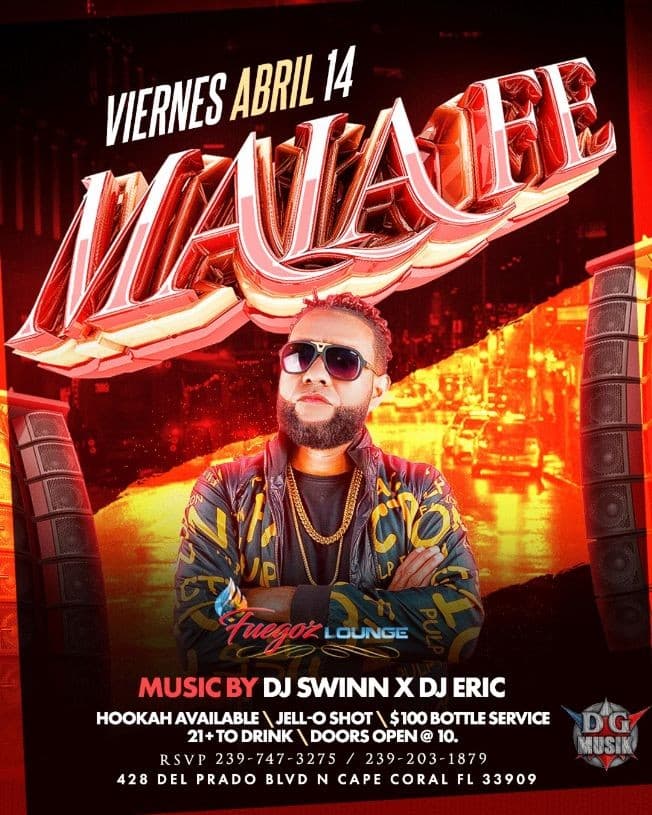 Event - Mala Fe en Vivo ! - Cape Coral, Florida - April 14, 2023 | concert tickets