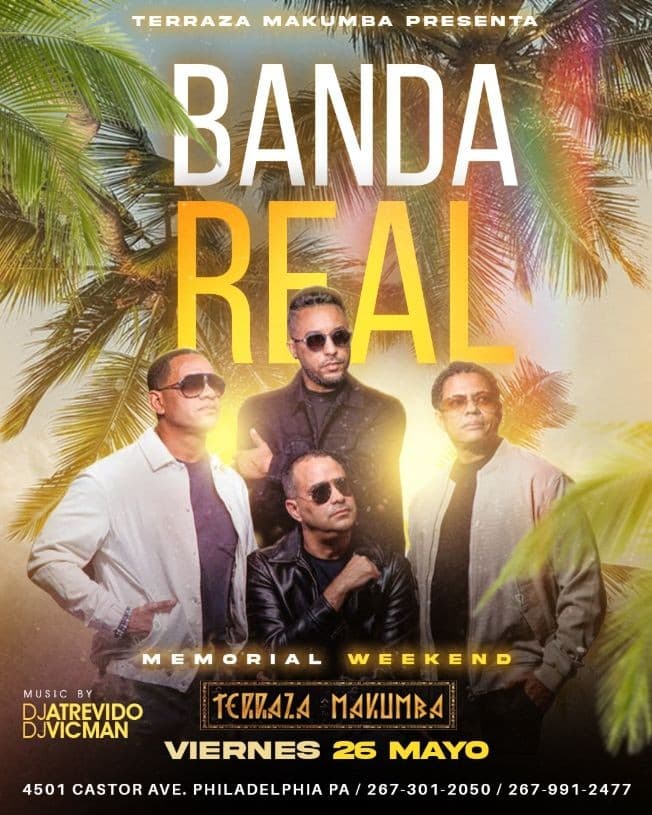 Event - BANDA REAL EN CONCIERTO ! PHILADELPHIA PENNSYLVANIA - Philadelphia, Pennsylvania - May 26, 2023 | concert tickets