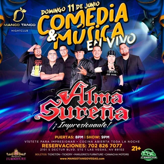 Event - Alma Surena - Las Vegas, Nevada - June 11, 2023 | concert tickets
