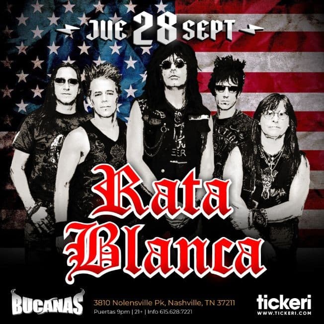 Event - RATA BLANCA EN NASHVILLE